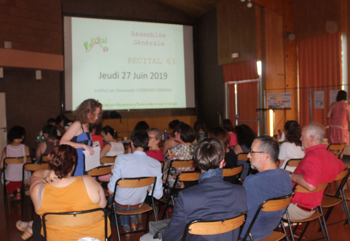 AG_Recital63 Assemblée Générale 27 juin 2019